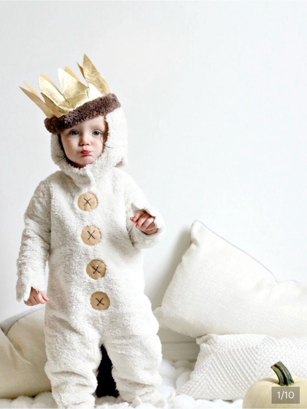 Pottery Barn Kids Where The Wild Things Are Max Halloween Costume - Size 2T